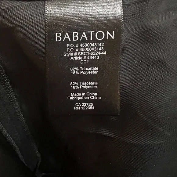 Aritiza Babaton Pleated Trousers - Picture 3 of 5